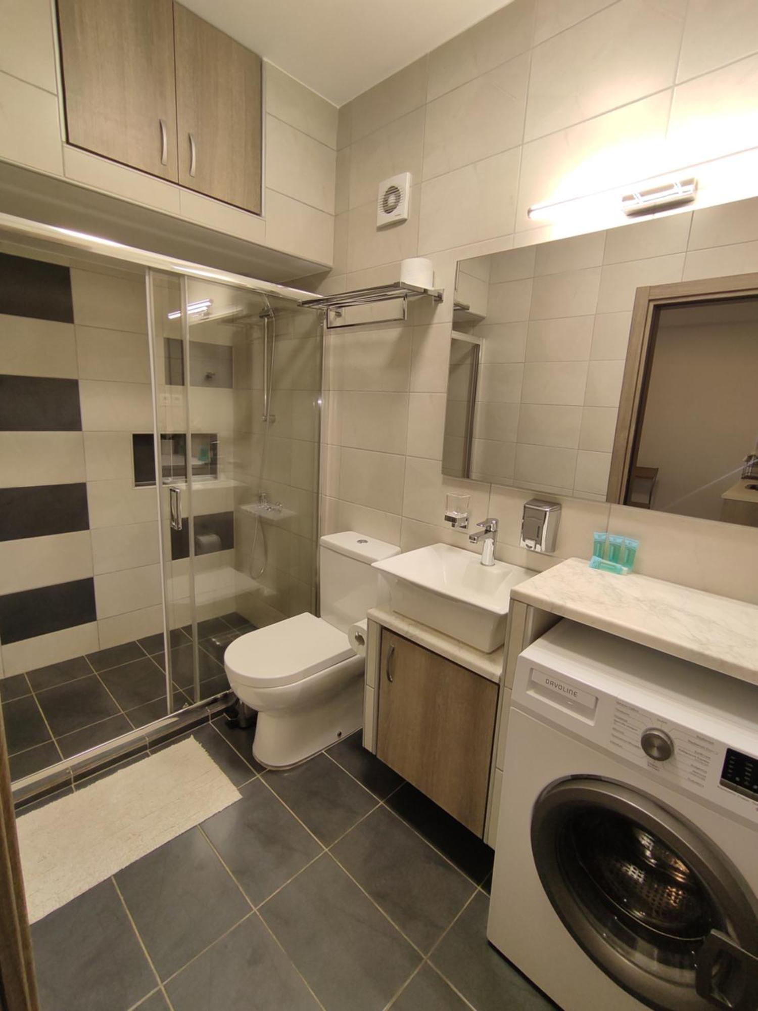 Néa Péramos Sea View Apartments Nikos מראה חיצוני תמונה